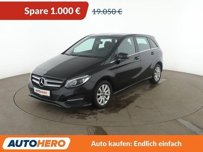 Gebraucht Mercedes B180 Style 122 PS (89 kW) 2018 Schwarz Van / Kleinbus
