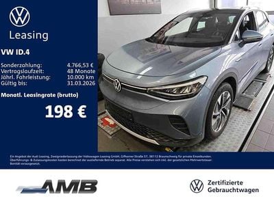 Gebraucht VW ID.4 Pro 150 kW (204 PS) 2022 Stonewashed blue metallic/schw SUV