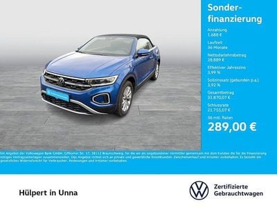 VW T-Roc Cabriolet