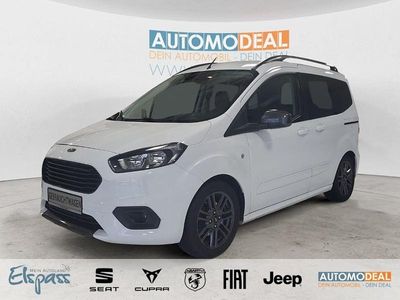 Gebraucht Ford Tourneo Courier Sport 101 PS (74 kW) 2019 Weiss Van / Kleinbus