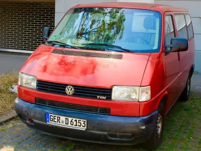 Gebraucht VW T4 88 PS (64 kW) 1999 Rot Van