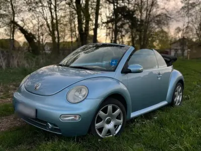 Gebraucht VW New Beetle Cabriolet 102 PS (75 kW) 2004 Blau Cabrio