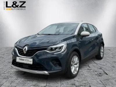 Gebraucht Renault Captur Business 158 PS (116 kW) 2021 Blau rpe+ weiss qnw (metallic) SUV