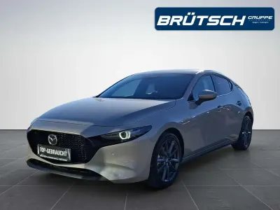 Gebraucht Mazda 3 Exclusive-Line 140 PS (102 kW) 2025 Platinum quartz metallic Limousine