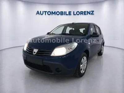 Używany Dacia Sandero 75 KM (55 kW) 2008 Niebieski Hatchback