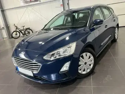 Gebraucht Ford Focus 95 PS (69 kW) 2019 Blau Kombi