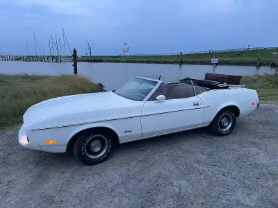 Gebraucht Ford Mustang 148 PS (108 kW) 1973 Weiß Cabrio