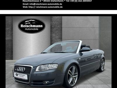 gebraucht Audi A4 Cabriolet 2.0 TDI S-Line NAVI Leder Klima ALU 18