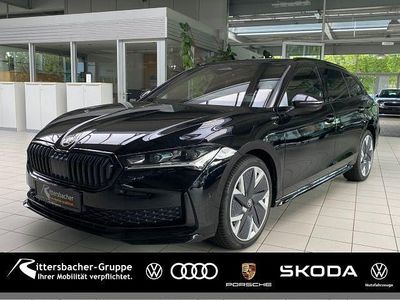 Onyxschwarz metallic Neu 2025 Skoda Superb SportLine Kombi | 55.990 € (Etwas zu teuer)