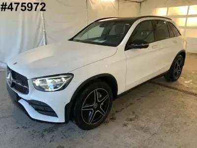 Gebraucht Mercedes GLC220 AMG line 194 PS (142 kW) 2022 Polarweiss  unilack SUV