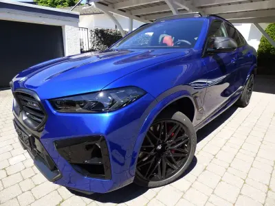 Neu BMW X6 M Performance 625 PS (459 kW) 2025 San marino blue SUV
