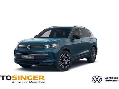 Nightshade blue metallic Gebraucht 2025 VW Tiguan Goal SUV | 34.440 € (Superpreis)