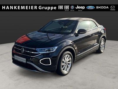 Gebraucht VW T-Roc Cabriolet Style 110 PS (80 kW) 2023 Schwarz Cabrio