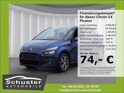 Usata Citroën C4 Picasso 99 CV (72 kW) 2018 Blu Monovolume