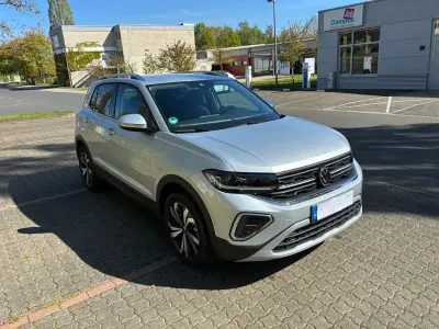 Gebraucht VW T-Cross Style 116 PS (85 kW) 2024 Silber SUV