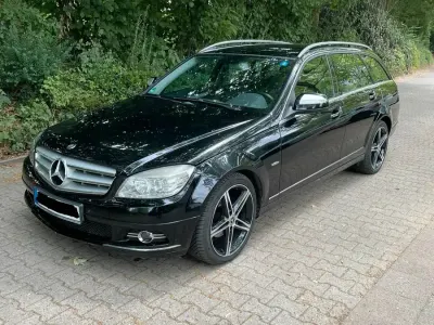 Gebraucht Mercedes C200 Avantgarde 136 PS (100 kW) 2008 Schwarz Kombi
