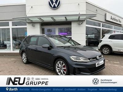 Gebraucht VW Golf VII GTD 184 PS (135 kW) 2017 Dark iron blue (metallic) Kombi