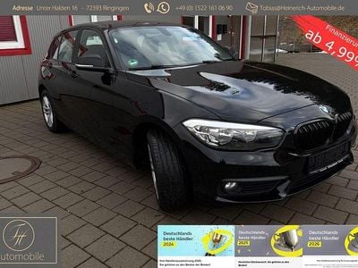 Usata BMW 116 Advantage 109 CV (80 kW) 2016 Nero Utilitaria