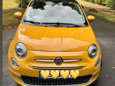 Gebraucht Fiat 500 Lounge 85 PS (62 kW) 2016 Gelb Kleinwagen