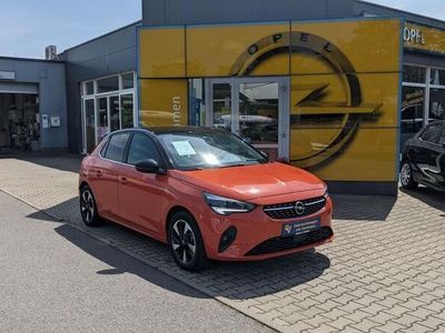 Power orange (metallic) Gebraucht 2021 Opel Corsa-e Elegance Kleinwagen | 15.960 € (Fairer Preis)