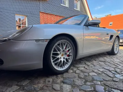 Gebraucht Porsche Boxster S 250 PS (183 kW) 2001 Silber Cabrio