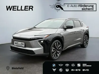 Gebraucht Toyota bZ4X Lounge+ 252 kW (343 PS) 2026 Palladiumsilber / dach schwarz SUV