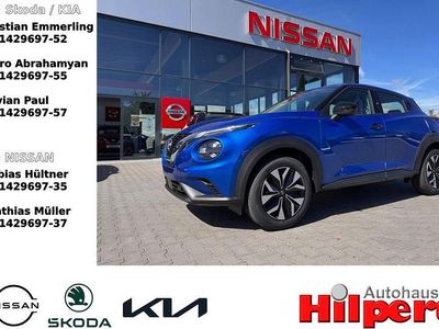 Neu Nissan Juke Acenta 114 PS (83 kW) 2025 Blau SUV
