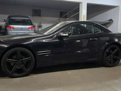 Gebraucht Mercedes SL350 245 PS (180 kW) 2005 Schwarz Cabrio