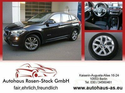 Gebraucht BMW X1 Sport Line 150 PS (110 kW) 2016 Schwarz SUV