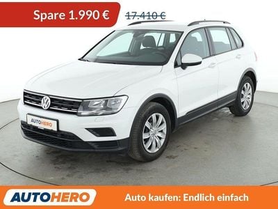 Weiß Gebraucht 2018 VW Tiguan Trendline SUV | 15.420 € (Guter Preis)