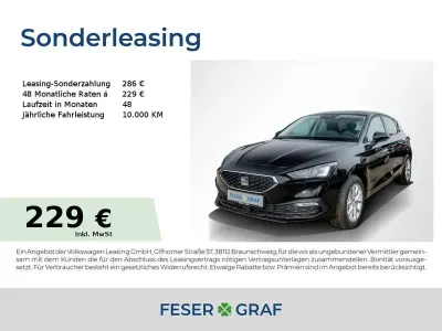 Używany Seat Leon Style 150 KM (110 kW) 2026 Czarny Sedan/Limuzyna