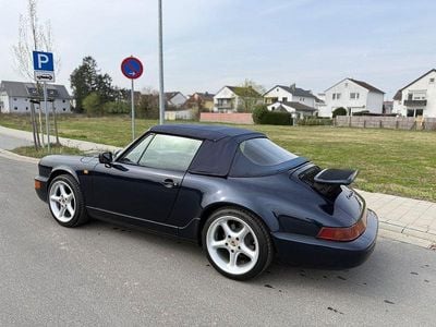 Usado Porsche 964 250 HP (183 kW) 1991 Azul Cabrios