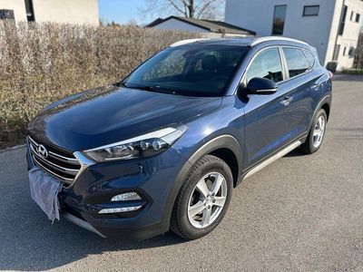 Gebraucht Hyundai Tucson Premium 177 PS (130 kW) 2017 Blau SUV