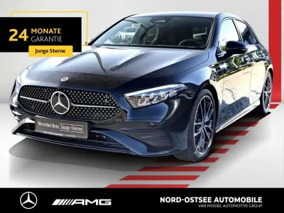 Gebraucht Mercedes A200 AMG 163 PS (119 kW) 2025 Kosmosschwarz metallic Limousine
