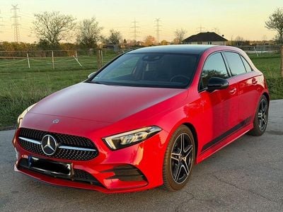Second-hand Mercedes A250 AMG 224 CP (164 kW) 2018 Roșu Berlinǎ