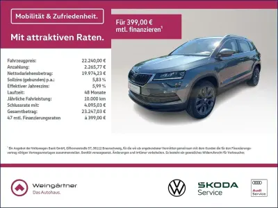 Gebraucht Skoda Karoq Style 150 PS (110 kW) 2019 Grau SUV