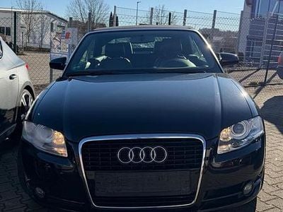 Gebraucht Audi A4 Cabriolet S-line plus 232 PS (170 kW) 2008 Schwarz Cabrio