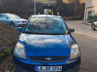 Gebraucht Ford Fiesta Style 80 PS (58 kW) 2007 Blau Kleinwagen
