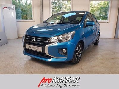 Blau Gebraucht 2021 Mitsubishi Space Star Spirit+ Kleinwagen | 12.222 € (Fairer Preis)