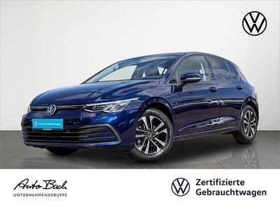 Usata VW Golf VIII United 110 CV (80 kW) 2021 Blu Berlina