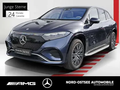 Używany Mercedes EQS580 AMG 400 kW (544 KM) 2023 Niebieski SUV