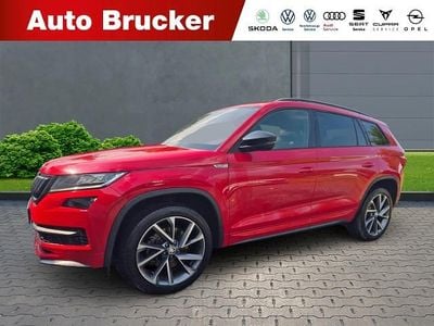 Rot Gebraucht 2018 Skoda Kodiaq SportLine SUV | 29.870 € (Fairer Preis)