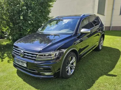 Gebraucht VW Tiguan Allspace Highline 220 PS (161 kW) 2019 Schwarz SUV