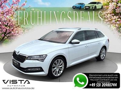 Gebraucht Skoda Superb Style 200 PS (147 kW) 2022 Moonweiss metallic Kombi