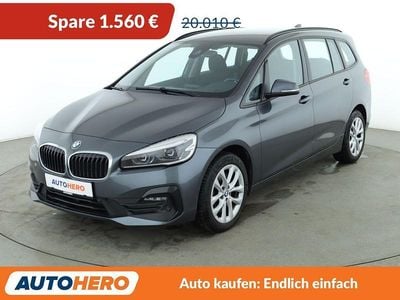 Gebraucht BMW 218 Gran Tourer Advantage 150 PS (110 kW) 2020 Grau Van / Kleinbus