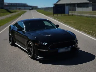 Brugt Ford Mustang Bullitt 486 HK (357 kW) 2019 Sort Coupe