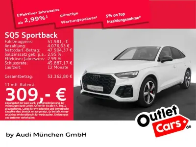 Gebraucht Audi SQ5 341 PS (250 kW) 2022 Gletscherweiß metallic SUV
