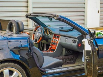 Brugt Mercedes SLK320 217 HK (159 kW) 2001 Sort Cabriolet