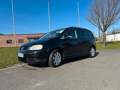 Gebraucht VW Touran 105 PS (77 kW) 2006 Schwarz Van / Kleinbus