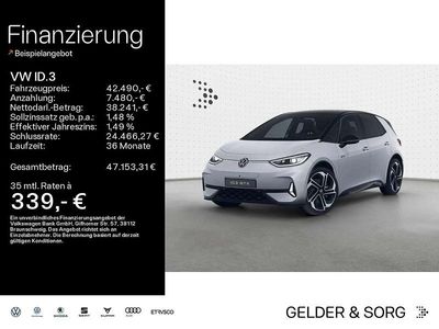 Gebraucht VW ID.3 GTX 239 kW (326 PS) 2025 Scale silver metallic Kleinwagen
